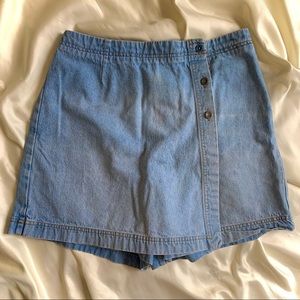 Denim Jean Skort